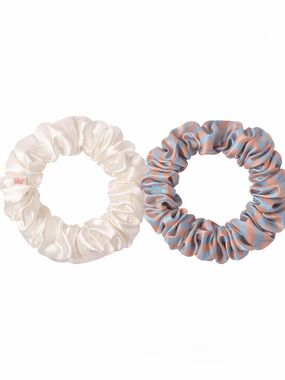 slip large silk scrunchie set of 2